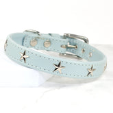 Star Leather Dog Collar by Petiquette